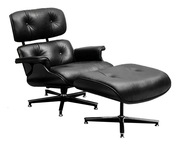 Poltrona Charles Eames com Puff